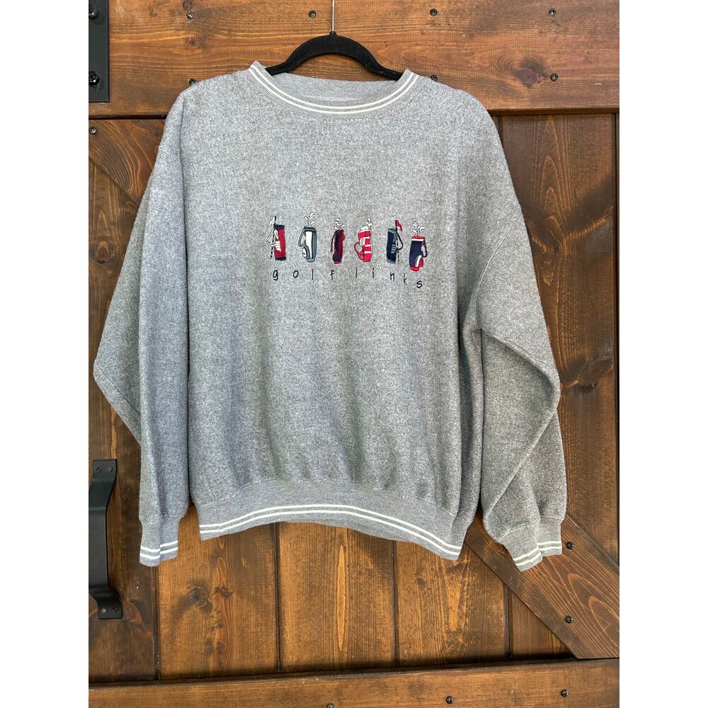 Vintage Cuffy's mens large Pullover Sweatshirt